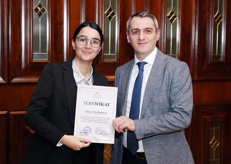 Ali Məhkəmədə fəaliyyətlərini uğurla başa vuran Femida könüllülərinə sertifikatlar verilib