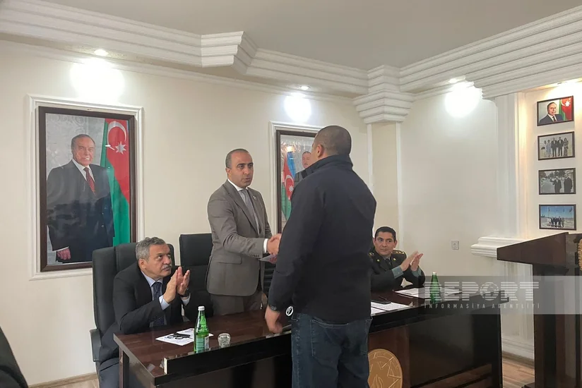 Əfv Sərəncamı 15 saylı cəzaçəkmə müəssisəsində icra olunub