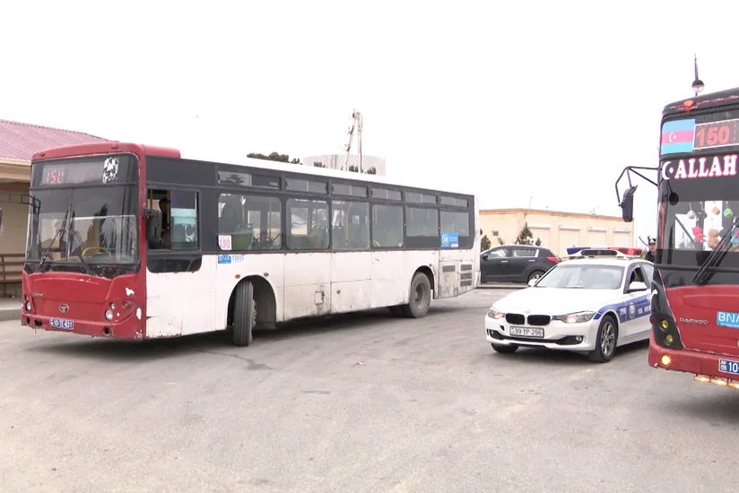 Bakının daha dörd rayonunda qaydaları pozan sürücülər saxlanılıb