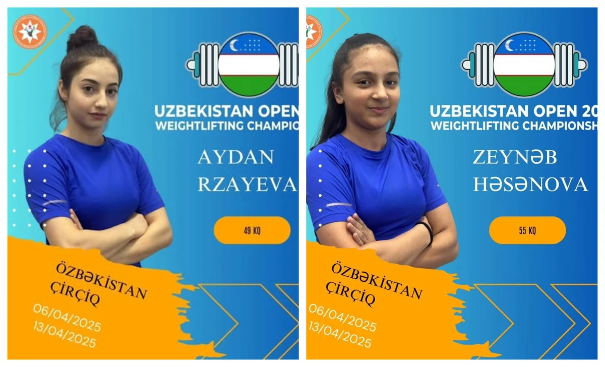 Azərbaycanın yeniyetmə ağırlıqqaldıranları “Uzbekistan Open”də iştirak ediblər