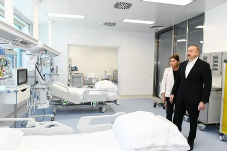 İlham Əliyev “Yeni klinika” tibb müəssisəsinin açılışında iştirak edib - YENİLƏNİB-2