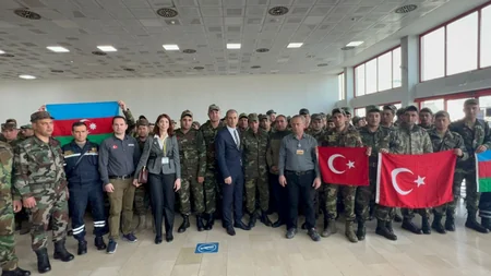 Azərbaycanın Türkiyədə olan çevik xilasetmə qüvvələrinin növbəti qrupu Vətənə dönüb - YENİLƏNİB