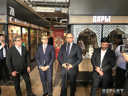 В Москве состоялось официальное открытие магазина Дары Азербайджана - ФОТО