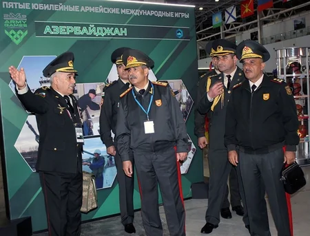 “Beynəlxalq Ordu Oyunları - 2019” yarışlarında Azərbaycanın mədəniyyəti, musiqisi və mətbəxinin nümunələri nümayiş etdirilir - VİDEO
