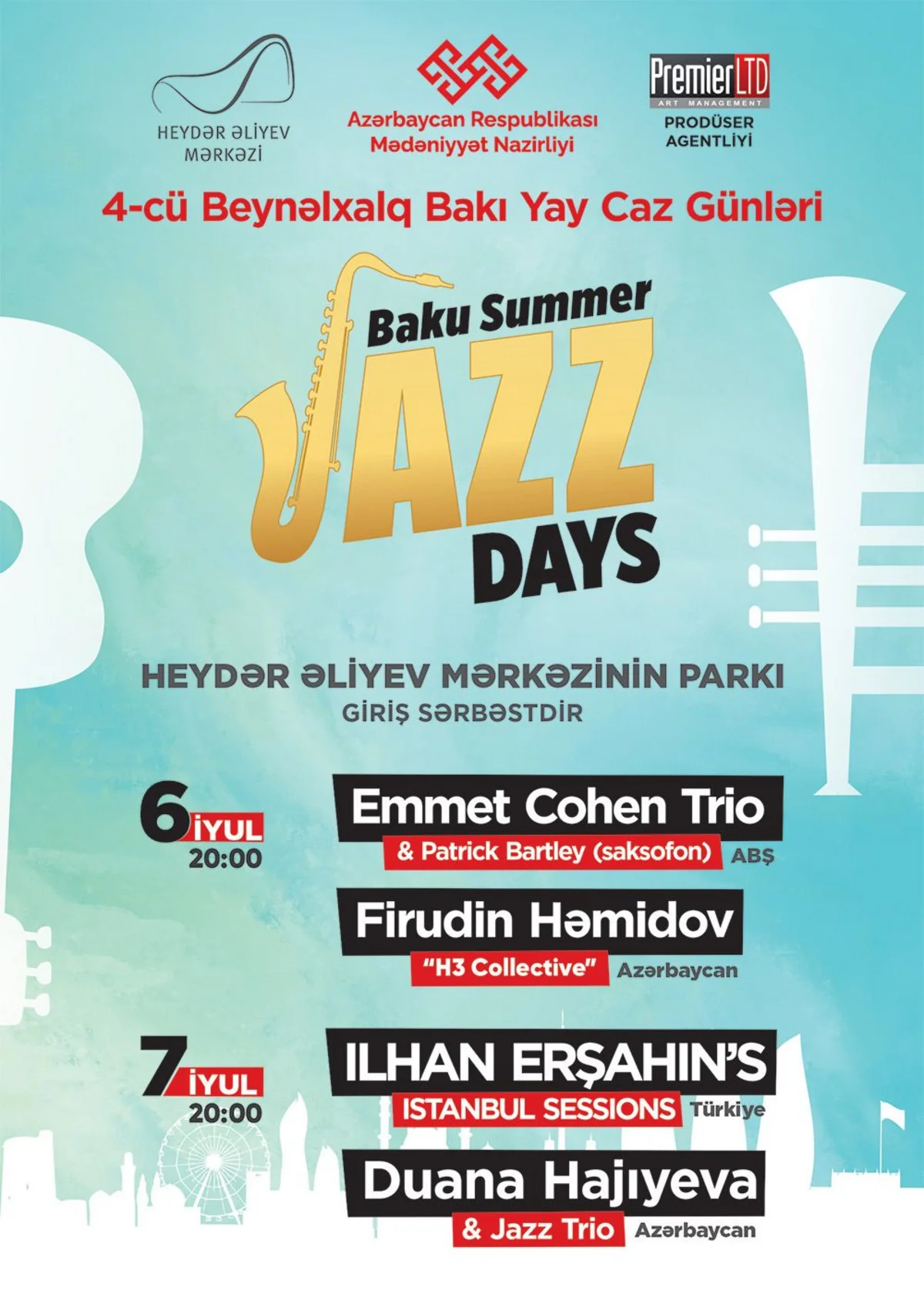 4-cü “Bakı Yay Caz Günləri” keçiriləcək