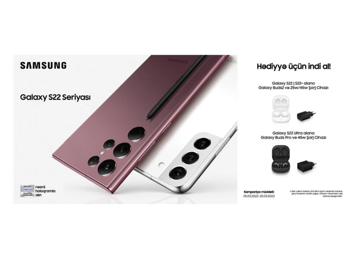 Samsung 2022-ci ilin çoxdan gözlənilən yeniliklərini təqdim etdi