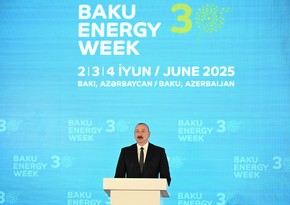 President Ilham Aliyev addresses official opening of events held as part of Baku Energy Week - UPDATED