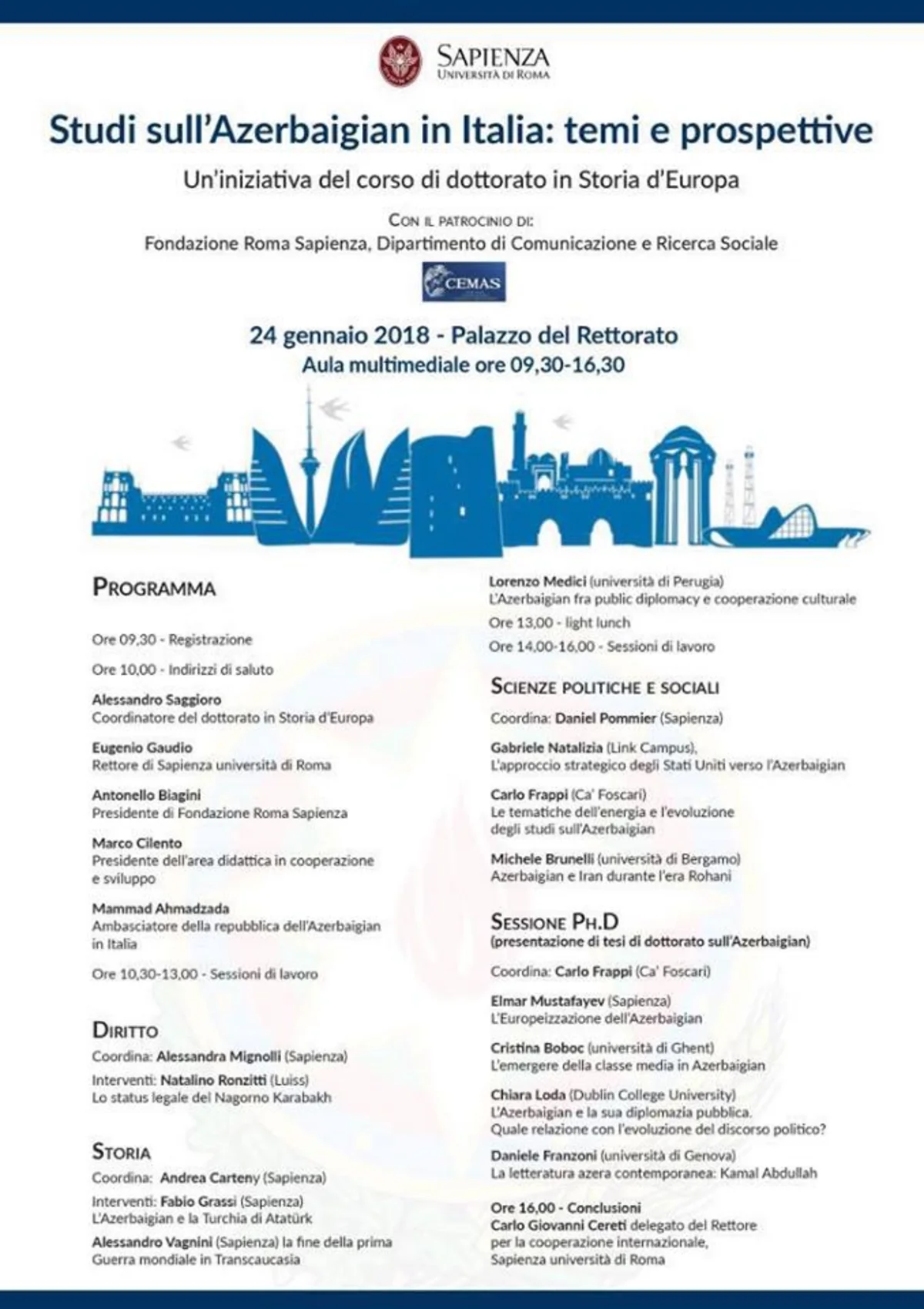 Romada Azərbaycanla bağlı konfrans keçirilib