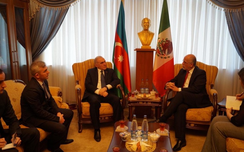 Yavər Camalov Meksika səfiri ilə görüşüb