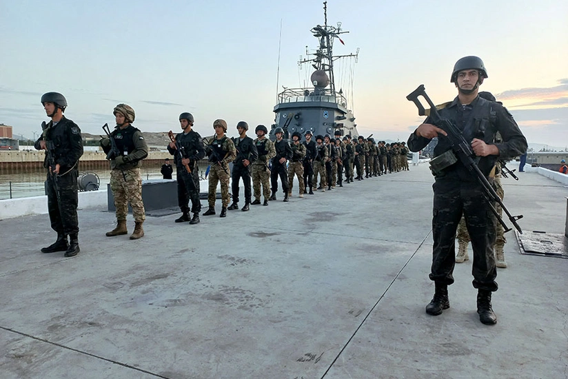 Azerbaijani and Kazakh warships accomplish tasks in ‘Khazri-2023’ joint tactical exercises 