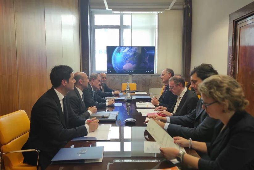 Ceyhun Bayramov Turin Politexnik Universitetinin rektoru ilə görüşüb