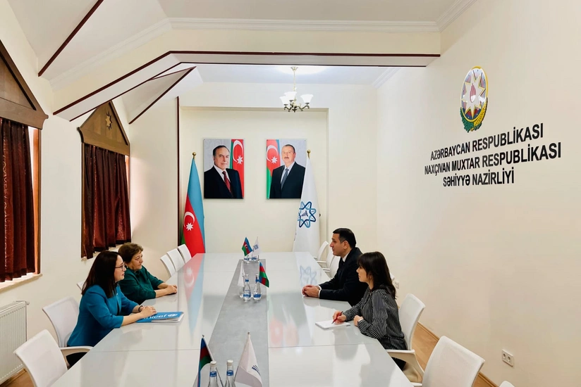 В Нахчыване с представителями ЮНИСЕФ обсуждены программы иммунизации