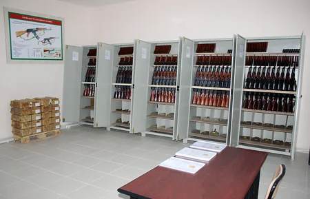 Azerbaijan's military top brass visits logistic military unit