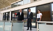 Prezident və birinci xanım Gəncə stadionunda tikinti işlərinin gedişi ilə tanış olublar - YENİLƏNİB