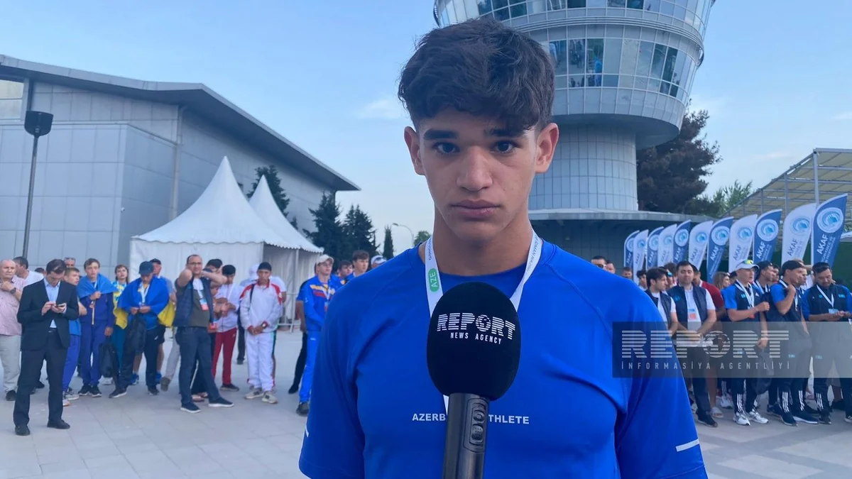 Azərbaycan avarçəkəni: Gələcəkdə olimpiya çempionu olmaq istəyirəm
