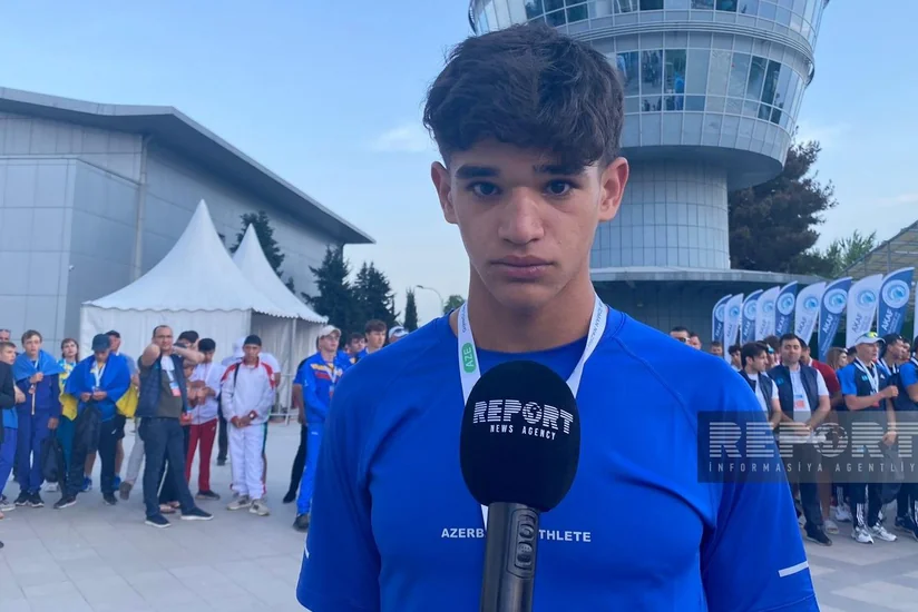 Azərbaycan avarçəkəni: Gələcəkdə olimpiya çempionu olmaq istəyirəm
