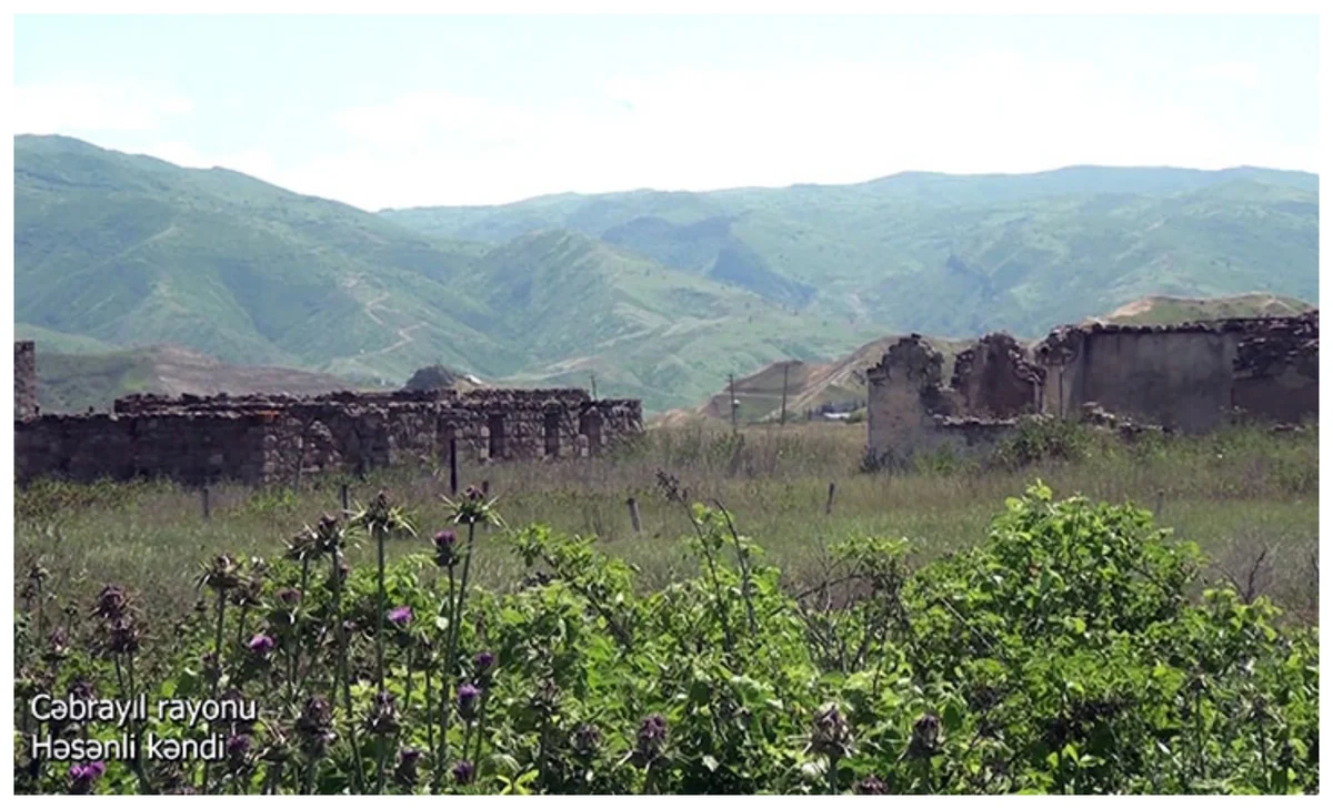 Cəbrayılın Həsənli kəndi - VİDEO