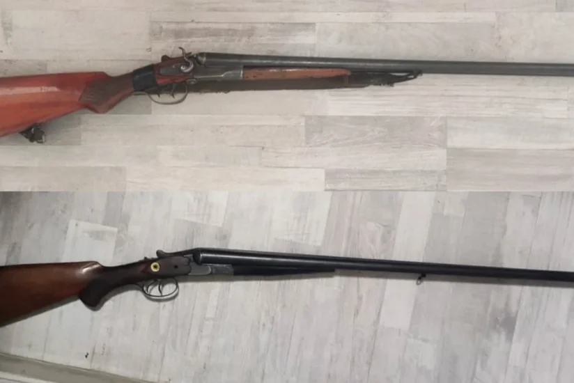 Biləsuvar sakinlərindən qanunsuz saxlanılan odlu silahlar təhvil götürülüb