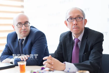 Resident Representative of Asian Development Bank for Azerbaijan visits Report News Agency - PHOTOS