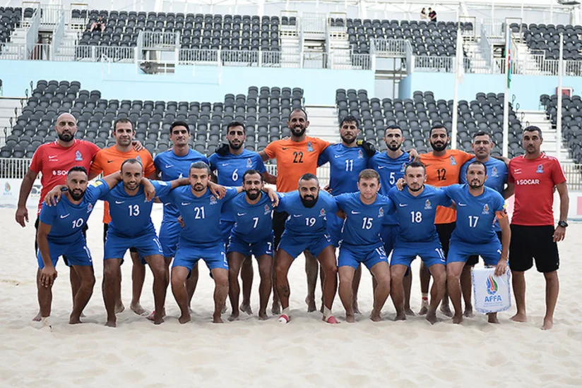 Azərbaycanın çimərlik futbolu üzrə millisi 9-12-ci yerlər uğrunda mübarizə aparacaq