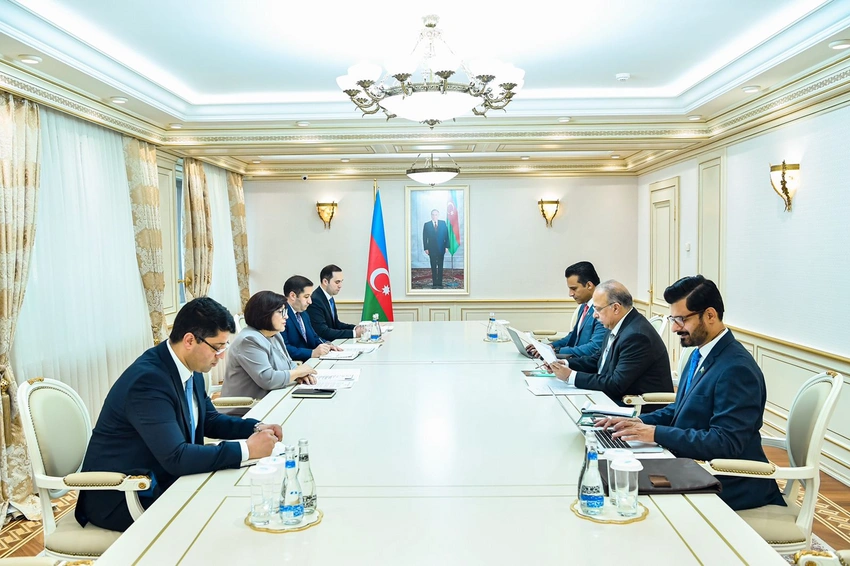 Sahibə Qafarova İƏTPA-nın Baş katibi ilə görüşüb