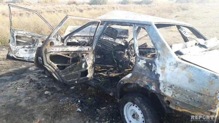 Ağcabədidə avtomobildə yanan şəxslərin kimliyi məlum olub - FOTO - VİDEO