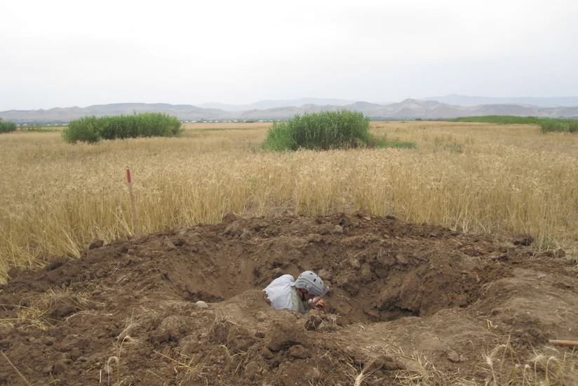 ​ANAMA 2 ədəd partlamamış hərbi sursat aşkar edib
