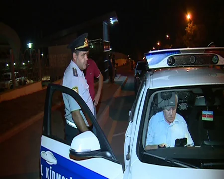 Yol polisi Göygöldə reyd keçirib, avtomobili sərxoş vəziyyətdə idarə edən 17 nəfər aşkarlanıb