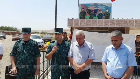 Vətən müharibəsi şəhidinin xatirə bulağının açılışı olub 