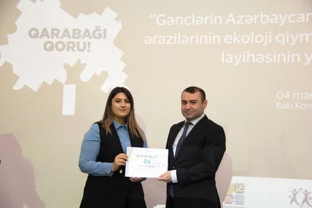 Qarabağın ekoloji qiymətləndirilməsi layihəsinin yekun tədbiri keçirilib
