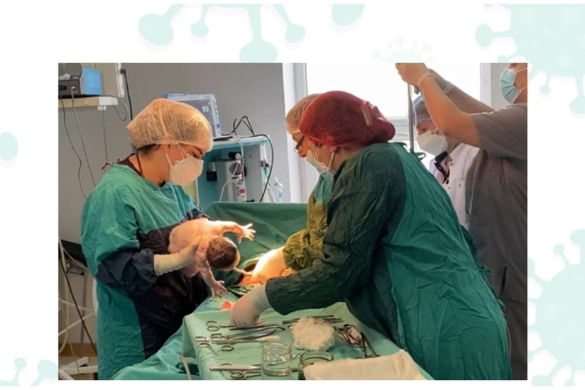 Врачи спасли заразившуюся COVID-19 беременную женщину, бежавшую из Украины в Азербайджан