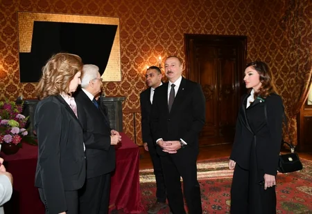 Official seeing-off ceremony held for President Ilham Aliyev in Rome