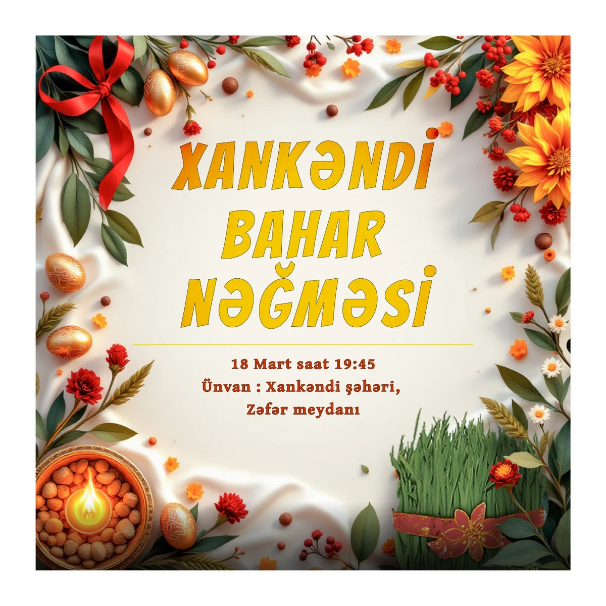 Xankəndidə Novruz konserti olacaq