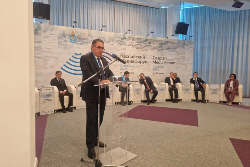 Azərbaycan nümayəndə heyəti Həştərxanda keçirilən IX Xəzər Media Forumunda iştirak edir