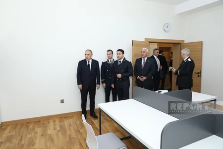 Pirallahı rayon prokurorluğunun yeni inzibati binasının açılışı olub