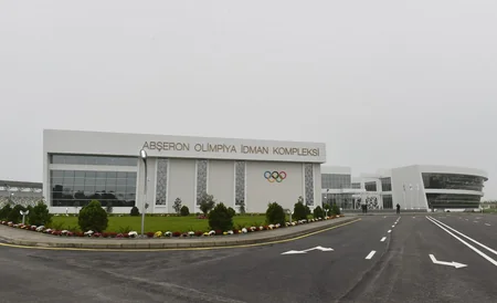 Prezident Abşeron Olimpiya İdman Kompleksinin açılışında iştirak edib