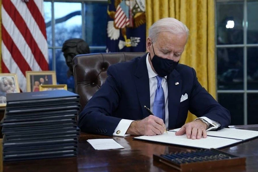 Biden signs 43 decisions in one week