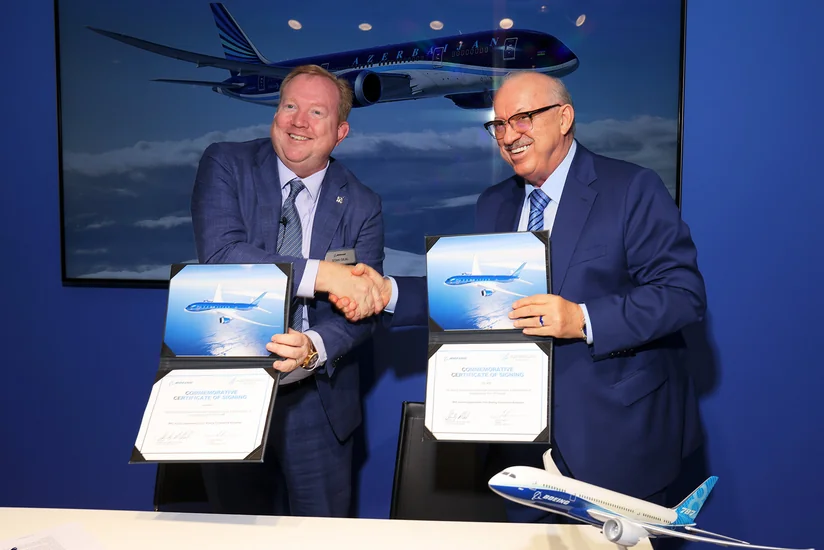 AZAL покупает 4 авиалайнера Boeing 787-8 Dreamliner