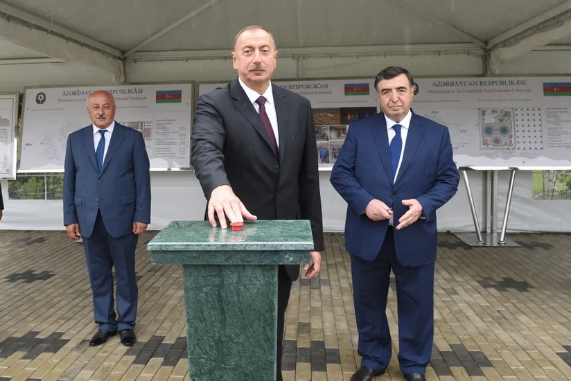 President of Azerbaijan launched Masalli city water supply system