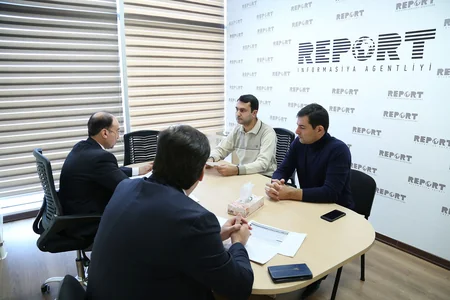 Председатель АБА побывал в Информационном агентстве Report