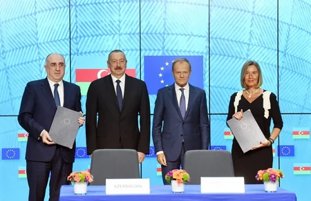 Prezident İlham Əliyev Brüsseldə Avropa İttifaqı Şurasının prezidenti ilə görüşüb - YENİLƏNİB