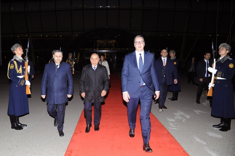 Serbian President Aleksandar Vucic completes working visit to Azerbaijan