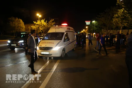 Bakıda moped piyadanı vuraraq öldürüb - FOTO - VİDEO - YENİLƏNİB