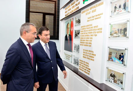 Peşə Təhsili üzrə Dövlət Agentliyinin yeni binasının açılış mərasimi olub