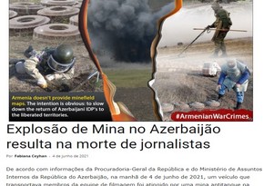 Azerbaijan's friends object to Armenian mine provocations 