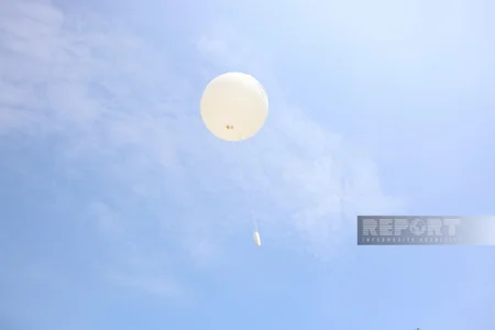 Maştağadakı aeroloji stansiyada müşahidələr bərpa edilib, ilk radiozond hava şarı buraxılıb