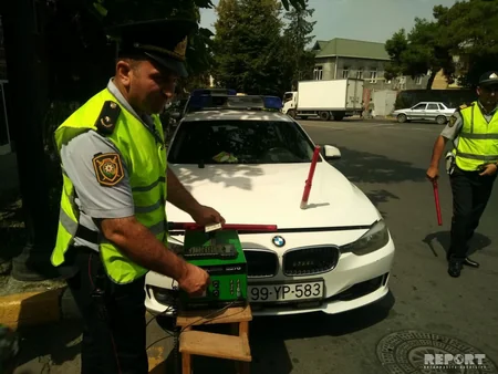 DYP reyd keçirib, 15-dən çox sürücü cərimələnib