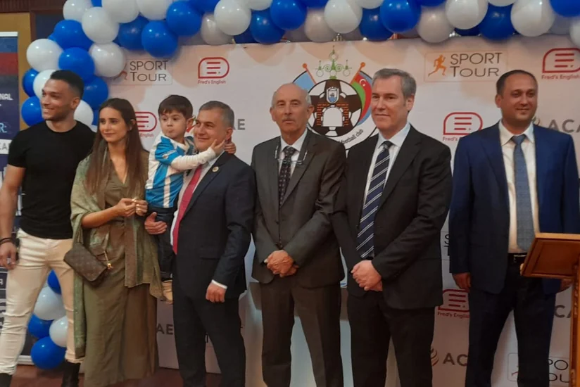 Bakıda İspaniyanın Antiguoko Futbol Akademiyasının filialının açılışı olub