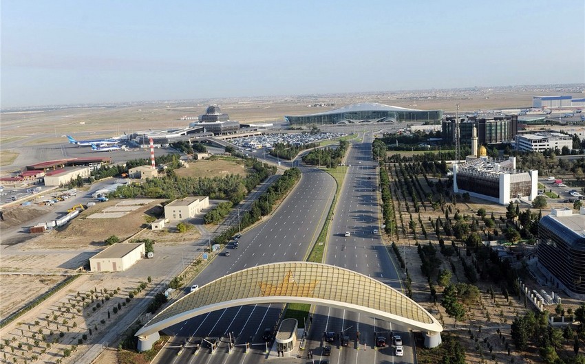 Bakıda müşahidə olunan duman paytaxt aeroportunun işinə təsir etməyib