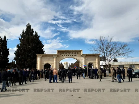 Vətən müharibəsi şəhidi dəfn edildi - YENİLƏNİB